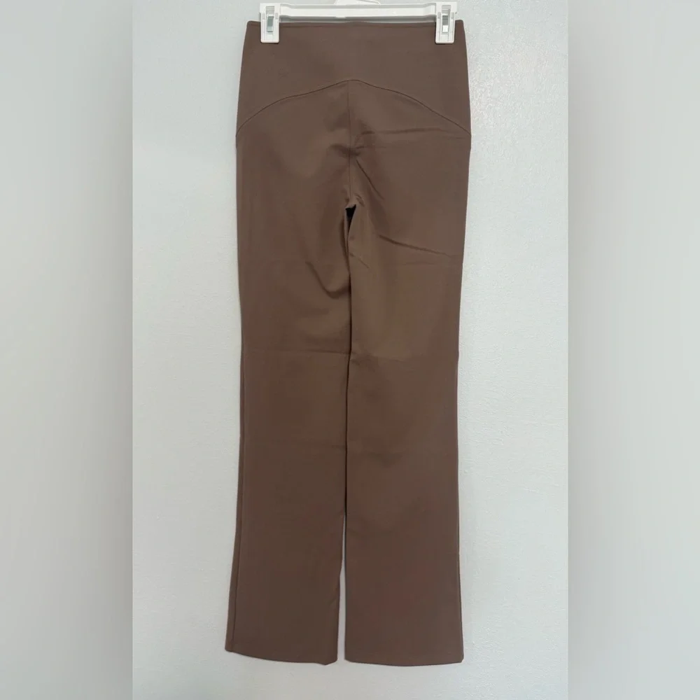 Lululemon Align High Rise Flare Pants Taupe Size 6 Athleisure Yoga